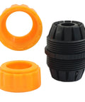 Fix Leaky Gums Fast With This Awesome 6 Piece Garden Hose Repair Kit For Seamless 5/8 Or 3/4 Inch Connections No Tools Needed Just Snap And Go To Save Your Summer Watering Projects Anywhere. Orange plastic hose repair fittings for 5/8 and 3/4 inch garden hoses