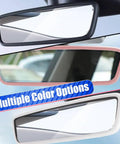 Silicone Protector Frames For Screen And Rear View Mirror For Tesla Model 3 2017 To 2023 And Model Y 2019 To February 2025 White Pair
