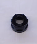 Dead Center Er16a Collet Locknut Built Tough For Precision Cnc Lathe Clamping Tool Holder Hardware Thick Alloy Steel shown top view.