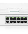 Front view of Instant On 1930 24 Port Gigabit Smart Managed Layer 2 Plus Ethernet Switch With 24 1G Copper Ports And 4X SFP Plus Uplink