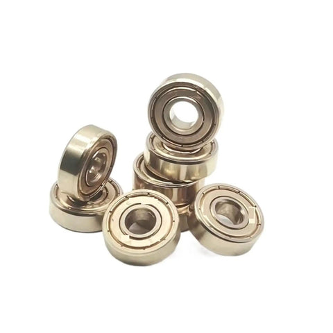 Golden 608Z Deep Groove Skate Bearings 8 Pack Pro Grade For Skateboard Longboard Inline Roller Skates And Scooter Durable Bearing Steel
