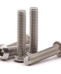 Top Shelf 50 Pack Of 10 32 By 3 4 Inch Hex Socket Button Head Cap Screws Built From Heavy Duty 304 Stainless Steel, four screws.