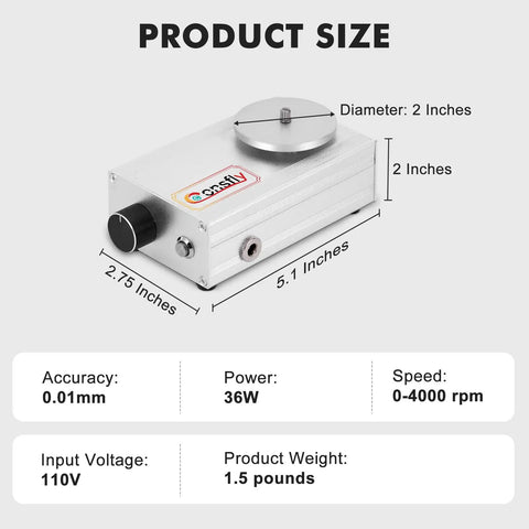 Beast Engraving Knife Sharpening Machine With 4000 RPM Copper Motor dimensions and specifications diagram
