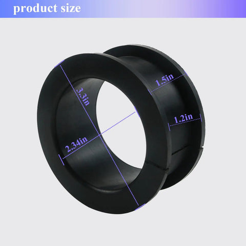 Power Steering Gear Bushing For GM Vehicles Rack And Pinion Mounting Bushing Kit Direct Fit Fits 2007 To 2013 Silverado Sierra 2007 To 2014 Tahoe Suburban Escalade Yukon Avalanche Easy Install product size 3.3in diameter