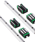 HGR20 600mm Linear Rail Kit with 2 rails and 4 HGH20CA carriages for DIY CNC routers, lathes, mills with pre-drilled holes