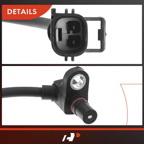 Boss Level Pair Of Front Driver And Passenger Abs Wheel Speed Sensors Designed For Dodge Ram 2500 And 3500 Trucks 2003 Through 2005 Four Wheel Drive close-up connectors detail