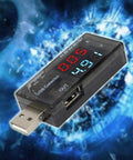 USB Power Meter And Current Tester With LCD Display 3-9V 0-5A Voltage Tester Multimeter