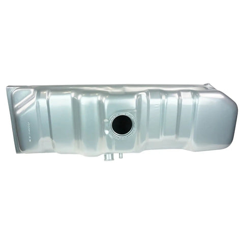 Front view of a fuel tank part of Fuel Tank And Strap Kit For Chevrolet And GMC Pickups 1997 To 2000 C1500 C2500 C3500 And K1500 K2500 K3500 Includes A Fuel Tank And Strap Set Built To Last With Durable Construction And Simple Install