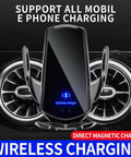 Reliable Wireless Phone Charger And Auto Clamp Mount For Chevrolet Volt Bolt Euv Blazer Ev Air Vent Holder in sleek design.