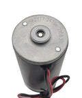 Powerful 12V And 24V Dc Planetary Gear Motor With Insane Torque And Low Noise For Reliable Automation Projects And Custom Robotic Builds That Run Smoothly top view showing motor housing and wiring.