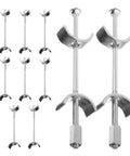 Countertop Joiner Connectors Set 10 Pcs 150mm Benchtop Drawbolt Bolts For Secure Countertop And Furniture Assembly Beefy Steel Build