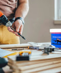 High-Performance Pro-Grade Synthetic Lubricant Paste for MQL Applications jar beside drill in workshop