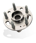 Wheel Bearing And Hub Assembly Set For 2010 To 2017 Chevy Equinox Terrain And Malibu 5 Lug Front And Rear With ABS close-up view