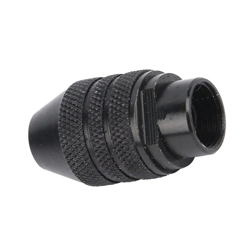 Professional Multi Chuck Carbon Steel Fast Change Adapter Collet for Electric Rotary Tools, M8 Thread, 0.5 to 3.2mm bits.