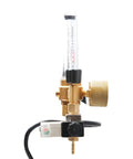 CO2 Regulator Kit With Gauge And Flow Meter, 120V Solenoid Plug For Grow Rooms And Indoor Gardens, Works With PPM Controllers And Timers