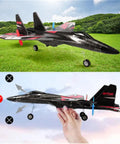 SU27 RC Airplane With 2 Batteries 2.4GHz 6 Axis Gyro Stabilizer No Brainer Ready To Fly Fighter Glider in outdoor setting.
