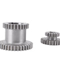 Heavy Duty Drop In Steel Duplicate Gear Set For Mini Lathes, 45mm and 25mm transmission gears for smooth performance.