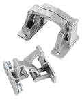 Stainless Steel Stone Door Hinge Hidden Open Invisible Concealed Hinge With Adjustable Fit For Fire Hydrant Box And Well Doors