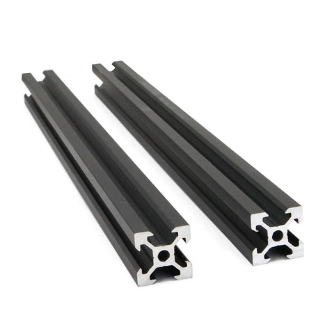 Two Pack 300mm 2020 Series V Slot Aluminum Extrusion Profiles European Standard For 3D Printer Frame And Linear Rail Build Kit