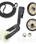 Dryer Repair Kit 4392065 Fits Maytag Centennial Amana Admiral Crosley With Drum Roller Kit 349241T Idler 691366 And Belt 341241