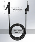 14 Gauge 2 Pack 3.3 Ft Stackable 4mm Banana Plug To Alligator Clips Beefy Heavy Duty Silicone Test Leads Kit For Testing