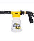 Side view of Car Wash Foam Gun And Foam Cannon For Garden Hose Scratch Free Suds Sprayer For Hassle Free Home Wash Snow Foaming Blaster
