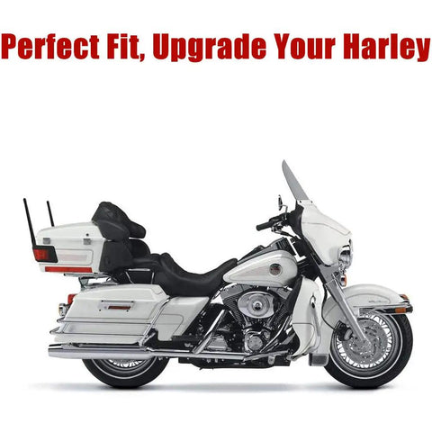 Harley Davidson Touring bike with 7 Inch Short Motorcycle Antenna Replacement For Harley Davidson Touring Electra Glide Ultra Classic 1989 2025