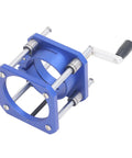 Heavy Duty Router Table Lift Kit For Woodwork, 0 To 54 Mm Slick Fine Tuning, Bulletproof Aluminum Build, close-up view.