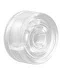 Clear PVC protective cap for footswitch, part of 20 Pack Black Guitar Pedal Footswitch Toppers Protective Caps Made From PVC Durable Wear Resistant Covers