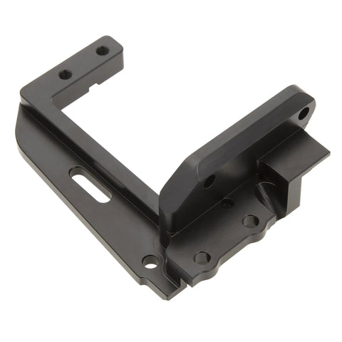 Brass Servo Mount Upgrade For Vanquish H10 Optic Sparco Yokohama 1 To 10 RC Crawler Bolt On Heavy Duty Beefed Up Brass Weight Black Anodized