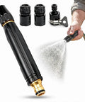 Adjustable High Pressure Washer Spray Gun With Connector Set Direct Jet Shower And Wide Angle Modes for outdoor cleaning