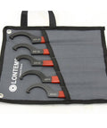 Five Piece High Speed Steel Wrench Set For Precision Workholding Fixtures With Beefy ER16 ER25 ER32 ER40 Wrenches in case