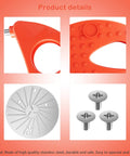 Blade And Crescent Tool Replacement Kit For Jack Lalanne Power Juicer includes blade, crescent tool, and screws