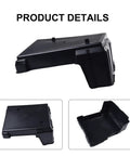 Heavy Duty Battery Box For Honda Accord 2013-2017, Solid ABS Plastic Enclosure side view with detailed structural design.