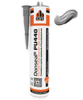 PU440 Polyurethane Concrete Sealant 1 Pack Non Sag Caulk For Joints Walls Sidewalks Foundations Moisture Cure Cartridge 10.1 Fl Oz Grey