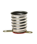 E10 socket holder from Straight Up E10 Mini Light Bulbs And Socket Holders Kit featuring copper base for safe experiments.