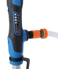 Detail of Heavy Duty Cordless Water Transfer Pump For Kicking Floodwater Out Of Pools And Basements Fast with hose connector.
