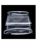 Heavy Duty Transparent Roof Tarp For Quick Fix And Emergency Leak Coverage Tear Resistant Tarpaulin Waterproof Cover For Leaky Roof Clear Outdoor Tarp 1.6 By 3.0 Meters 5 By 10 Feet