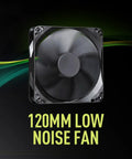 Image of 120mm low noise fan from Mag A750BE Dope 750W Semi Modular ATX Power Supply With 80 Plus Bronze Efficiency