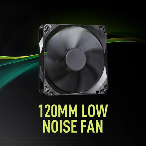 Image of 120mm low noise fan from Mag A750BE Dope 750W Semi Modular ATX Power Supply With 80 Plus Bronze Efficiency