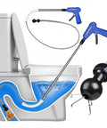 Toilet Auger Drain Cleaner With Flexible Gripper For Snagging Lost Items And Clearing Minor Clogs Quick No Fuss Fix For Drain Problems