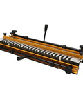 Heavy Hitter 24 Inch Dovetail Jig Woodworking Kit with Pro Level Milling Cutter and Slick Aluminum Guide Rail, detailed view.