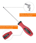 2 Piece Magnetic Ball End Hex Screwdriver Set, 2mm Bit, 110mm Shaft shown with ergonomic ABS and TPR handle and magnetic tip