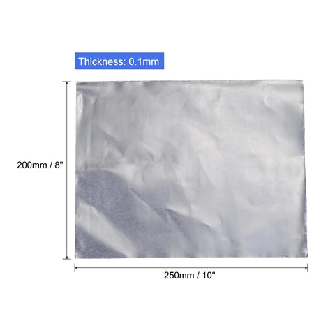 PATIKIL graphite foil gasket sheet, 250x200x0.1 mm, pack of 4