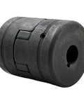 Flexible 1/2 To 3/4 Inch L-Jaw Coupling Set With Rubber Spider For Log Wood Splitter, HT250 Cast Iron, side view