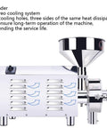 Beast 1500W Heavy Duty Commercial Electric Grain Grinder with stainless steel, showing cooling system and components.