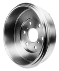 Side view of a brake drum from the Rear Brake Kit for 2005 2006 2007 2008 Chevy Silverado 1500 and GMC Sierra 1500 with Drum Brakes