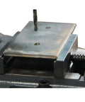 3 Inch Drill Press Vise For Precision Drilling Milling And Woodworking Cast Iron Construction Heavy Duty Clamp With Stable Jaws And Low Vibration So Your Projects Stay Rock Solid, clamping metal plate