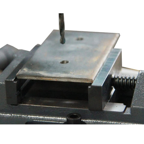 3 Inch Drill Press Vise For Precision Drilling Milling And Woodworking Cast Iron Construction Heavy Duty Clamp With Stable Jaws And Low Vibration So Your Projects Stay Rock Solid, clamping metal plate
