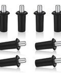 8 Piece Cabinet Door Repair Pins Set For Damper Replacement And Furniture Fittings, Spring Pins in durable plastic construction